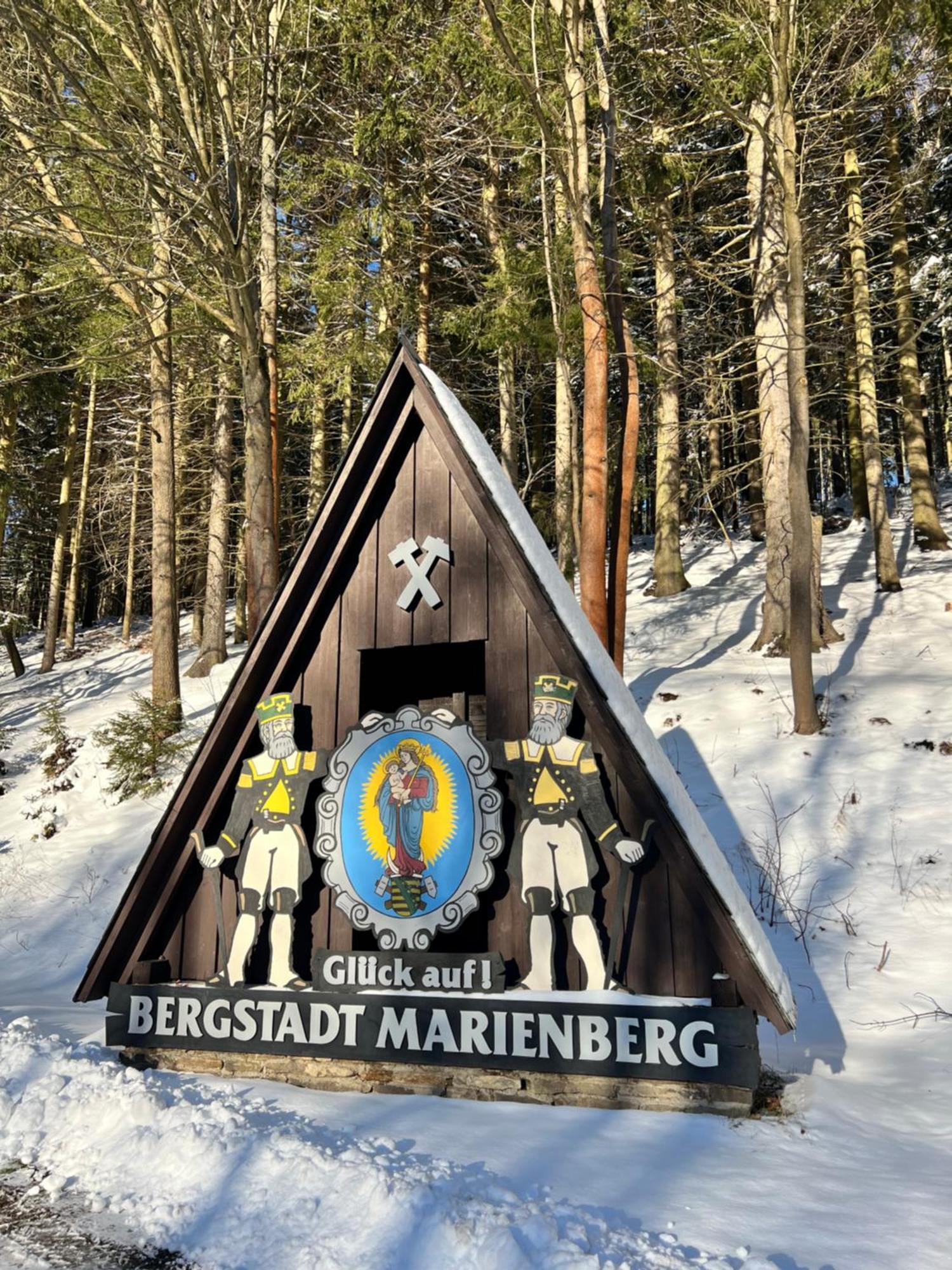 Urige Berghuette Mit Kamin Und Sauna Im Erzgebirge Nahe Schwarzwassertal Pobershau Eksteriør bilde